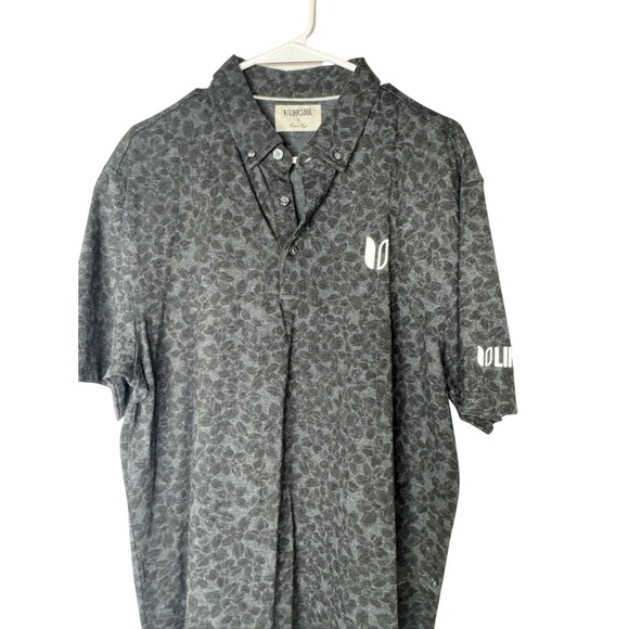 Linksoul Mens Polo Golf Shirt Short Sleeve Sz L Athleisure Athletic Casual - Picture 7 of 9